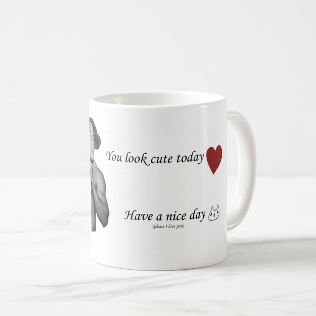 Caneca De Café Love Mug (Frente Esquerda)