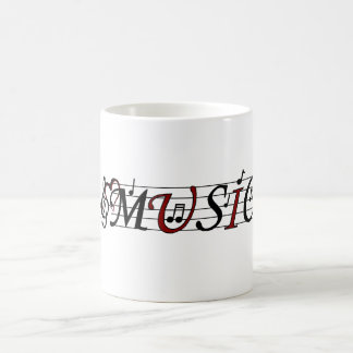 Caneca De Café Love Music Mug