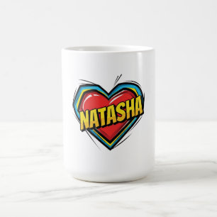 Caneca De Café Love Natasha