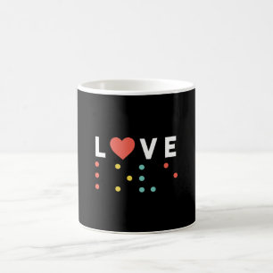 CANECA DE CAFÉ LOVE O BRAILE