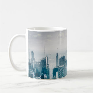 Caneca De Café Love on the New York Skyline