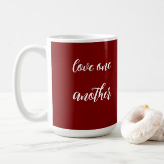 Caneca De Café Love one another coffee mug