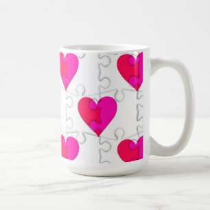 Caneca De Café Love Quebra-cabeça