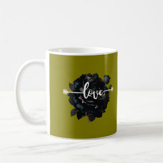 Caneca De Café Love Rosa