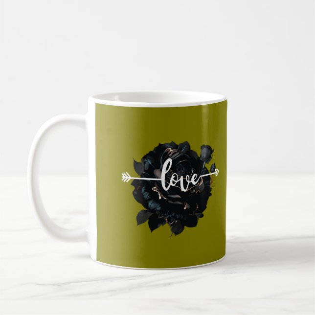 Caneca De Café Love Rosa (Esquerda)