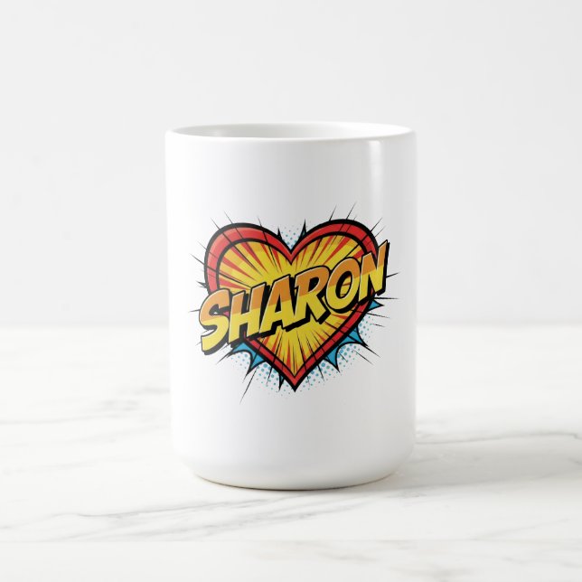 Caneca De Café Love Sharon (Centro)
