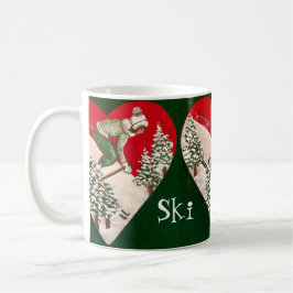 Caneca De Café Love Ski Cup