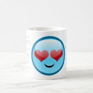 CANECA DE CAFÉ LOVE SMILLE
