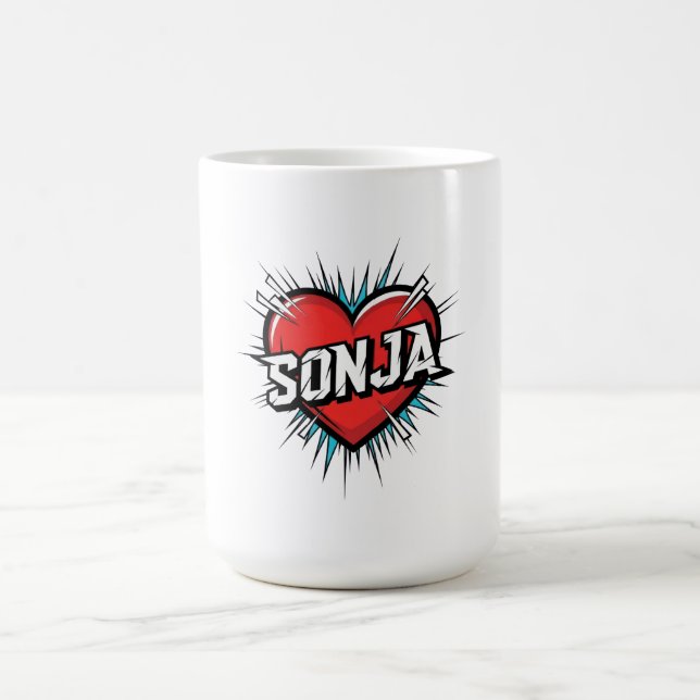 Caneca De Café Love Sonja (Centro)