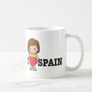 Caneca De Café Love Spain