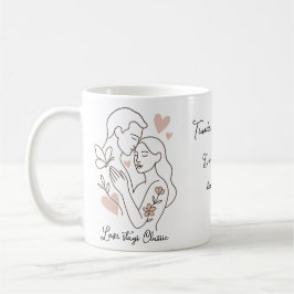 Caneca De Café love stays classic