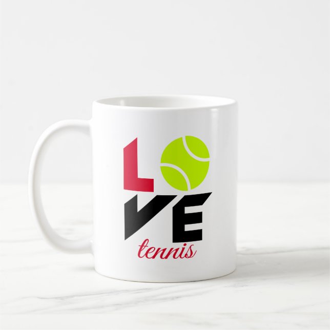Caneca De Café Love tênis (Esquerda)