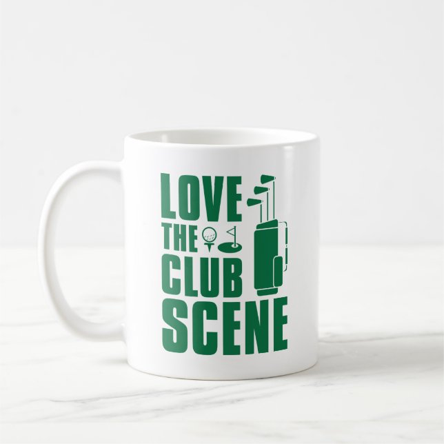 Caneca De Café Love The Club Scene (Esquerda)