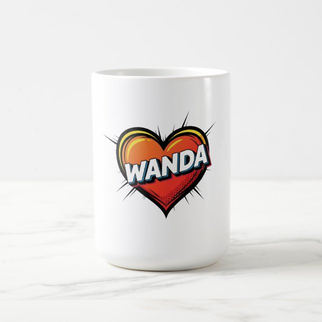 Caneca De Café Love Wanda (Centro)
