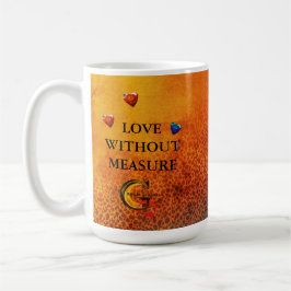 Caneca De Café Love Without Measure Mug