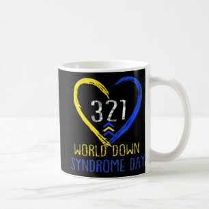 Caneca De Café Love World Down Syndrome Awarting Day Love