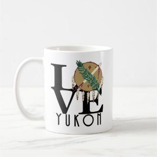 Caneca De Café LOVE Yukon Oklahoma 11oz