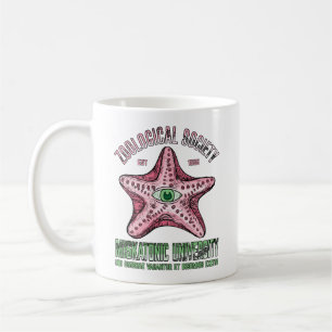 Caneca De Café Lovecraft da Sociedade Zoológica Universitária Mis