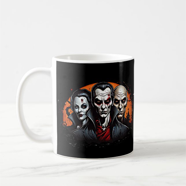 Caneca De Café Lovecraft e Vampiros Café Mug (Esquerda)