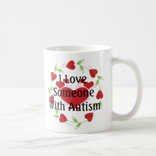 Caneca De Café LoveHearts-Autismo