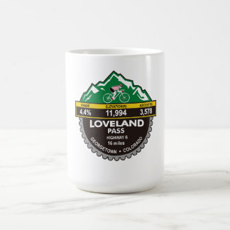 CANECA DE CAFÉ LOVELAND PASS- GEORGETOWN, CO -"MONTANHA"