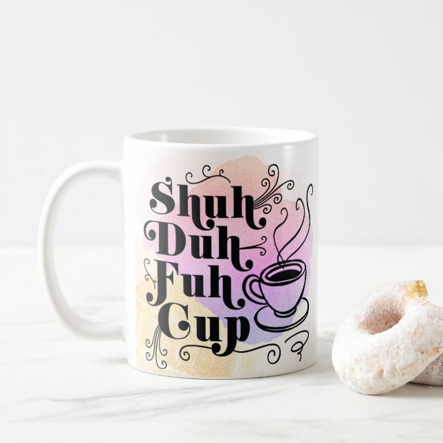 Caneca De Café Lover Mug de Café Humor Sassado (Com Donut)