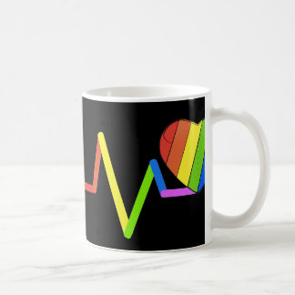 Caneca De Café #LoveWins do tributo de Orlando do pulso de LGBT