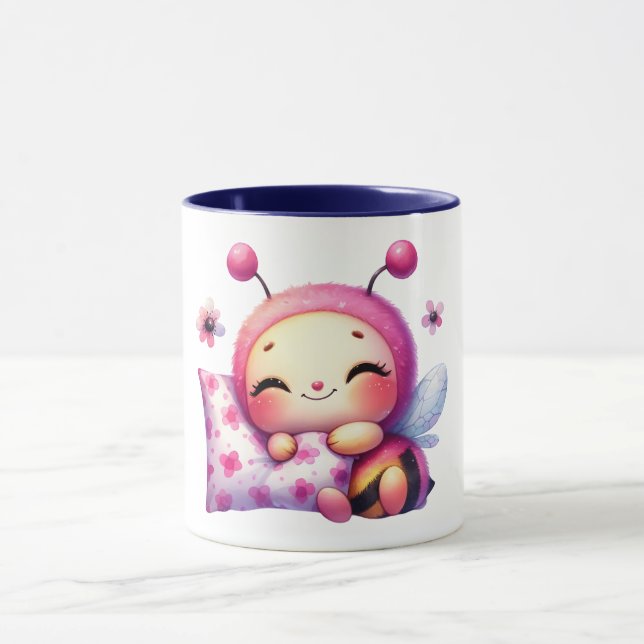Caneca de Café Lovey Bee (Centro)