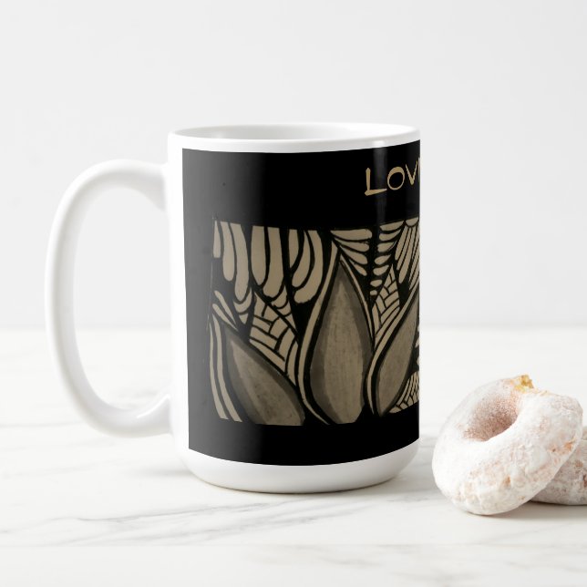 Caneca De Café Lovin~Nature (Com Donut)