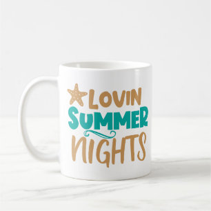 Caneca De Café Lovin Summer Nights: Abraçando Noites Quentes Mági