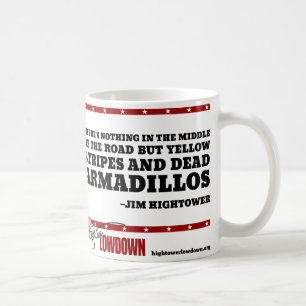 Caneca De Café Lowdown de Hightower: Nada no médio (caneca)