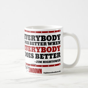 Caneca De Café Lowdown de Hightower: Todos melhora (a caneca)