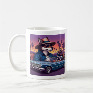Caneca De Café Lowrider Wolfy