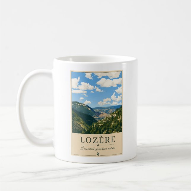 Caneca De Café Lozère – Valleys – Vintage Mug (Esquerda)