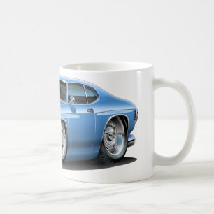 Caneca De Café Lt 1971-72 de Chevelle Azul Carro