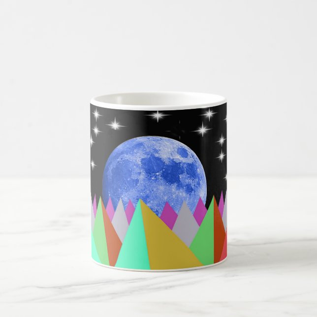 Caneca De Café Lua Azul (Centro)