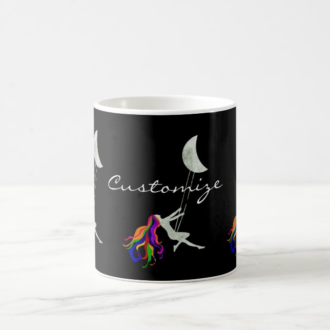 Caneca De Café Lua balançando cabeça vermelha Thunder_Cove (Centro)