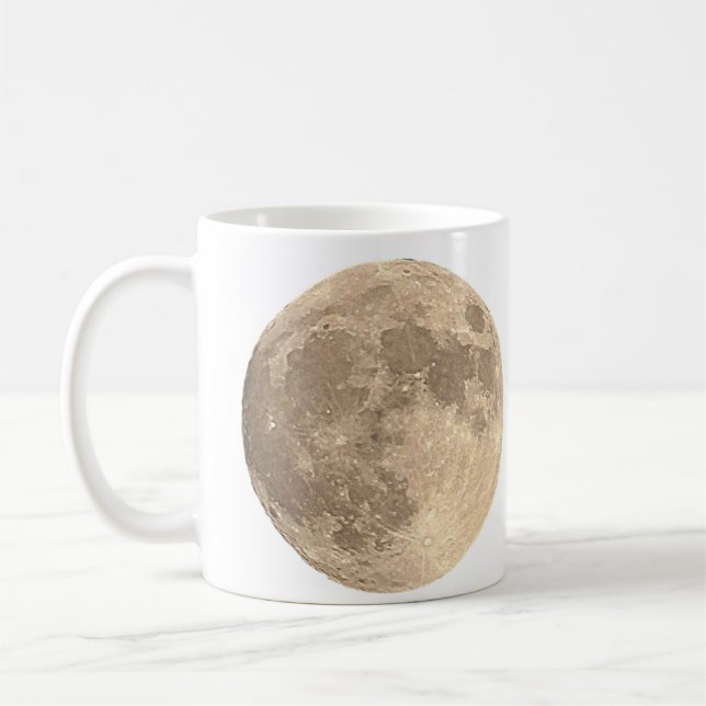 Caneca De Café Lua cheia (Esquerda)