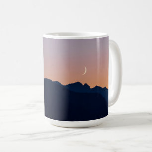 Caneca De Café Lua Crescente & Vênus Seabeck, Washington