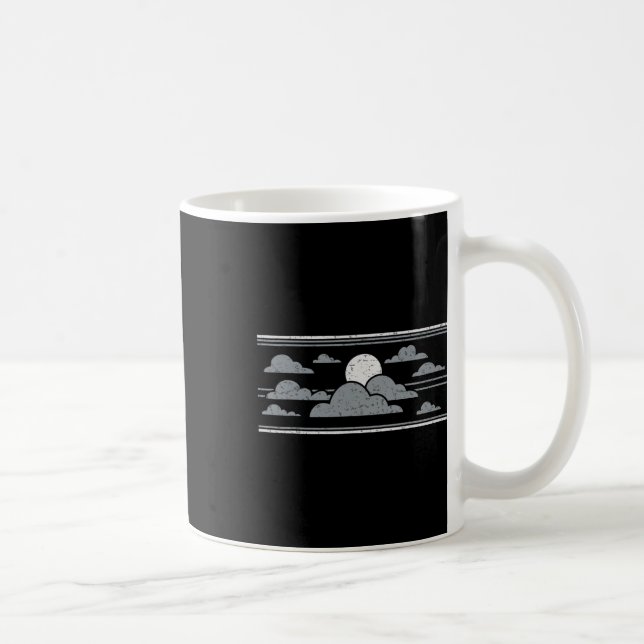 Caneca De Café Lua de Halloween de Tempestade (Direita)