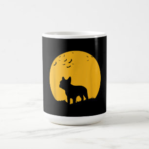 Caneca De Café Lua Halloween Inspire Bulldog Francês Presente