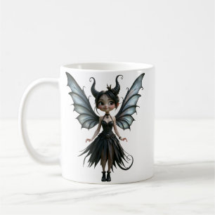 Caneca De Café Lua-Nascida Pequena Sombra, a Fada Gótica Fofa