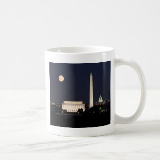 Caneca De Café Lua sobre o Washington DC