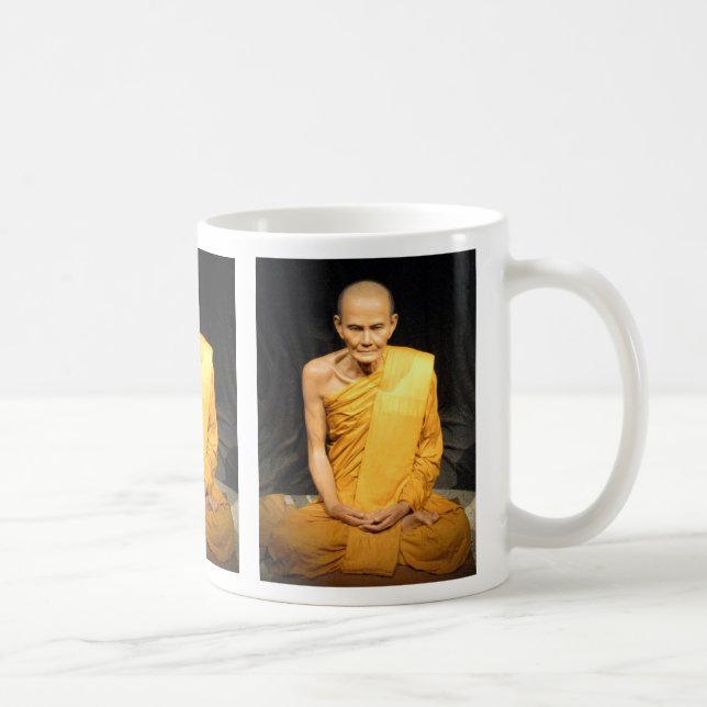 Caneca De Café Luang Poo Mun Bhuridatto ... Monk budista (Direita)