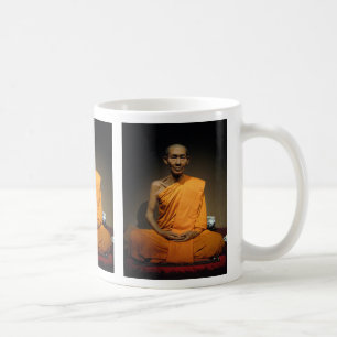 Caneca De Café Luang Por Kasem Khemako ... Monk budista