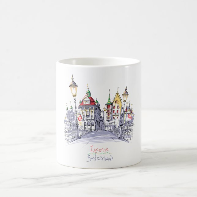 Caneca De Café Lucerne Switzerland - Becher (Centro)