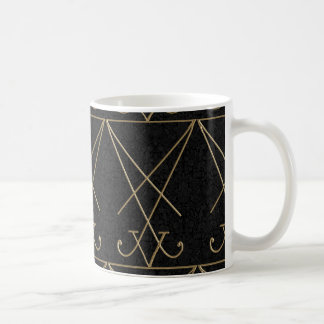 Caneca De Café Lucifer Alchemy Sigil Gothic Art