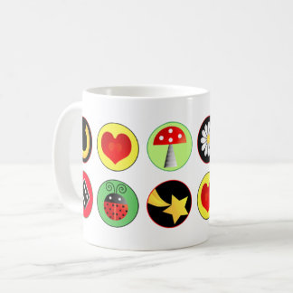 Caneca De Café Lucky Dots Mug