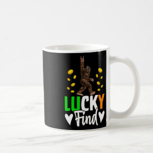 Caneca De Café Lucky Find Bigfoot Feliz Dia de São Patrício Camis