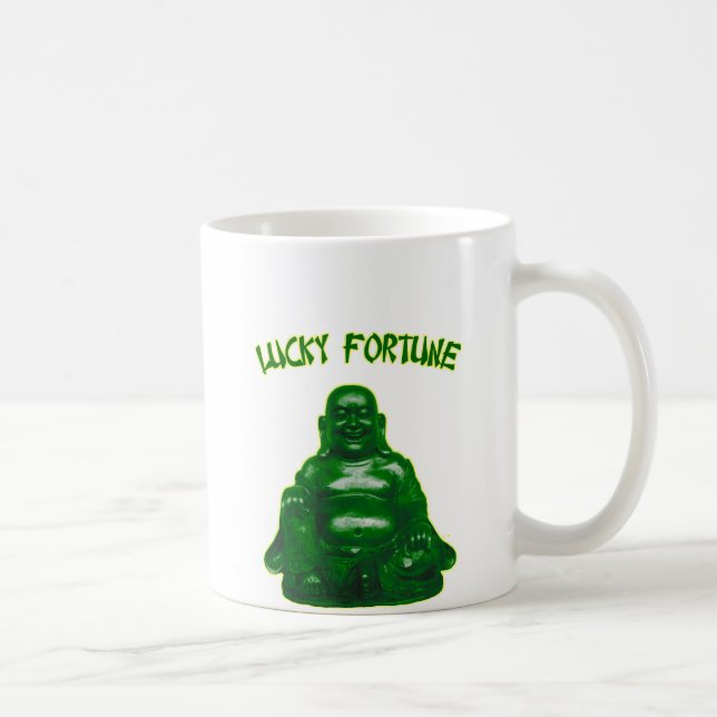 Caneca De Café Lucky Fortune Buddha (Direita)